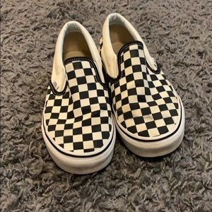 checkered vans